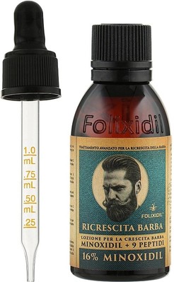 Лосьон для стимуляции роста бороды 16% - Folixidil Beard Booster 16%, 60 мл